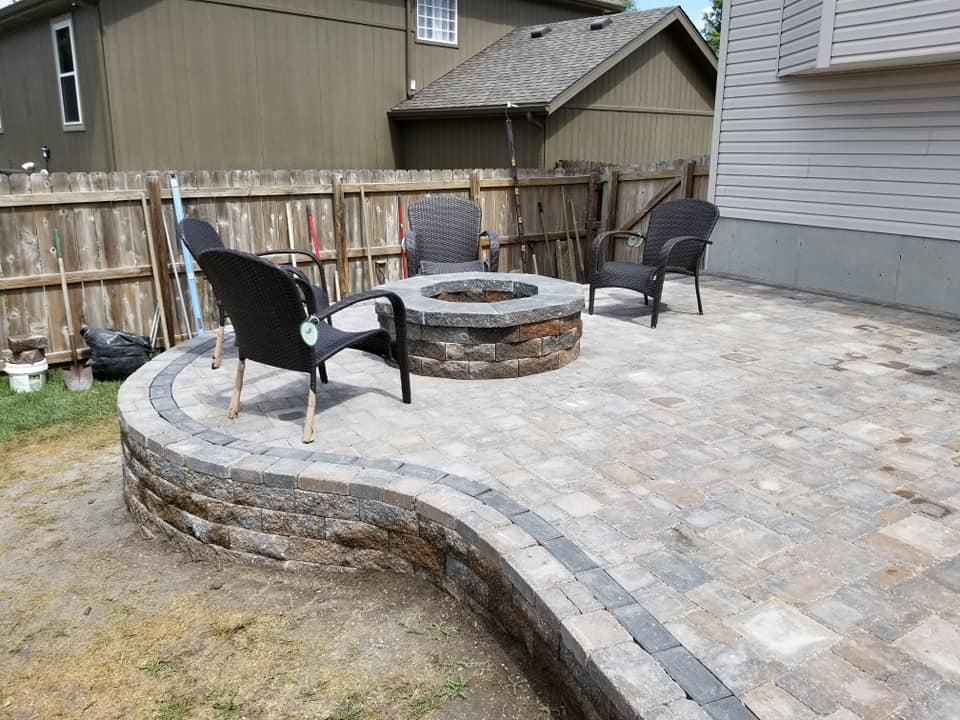 New Patio - Final Stage in Lee's Summit MO